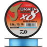 Шнур DAIWA J-Braid Grand X8E-W/SC 135м 0,16мм Island Blue + ножницы 40002627